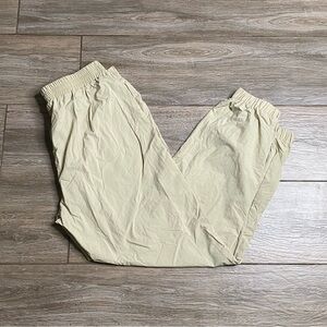 Donni. Large Tan Joggers